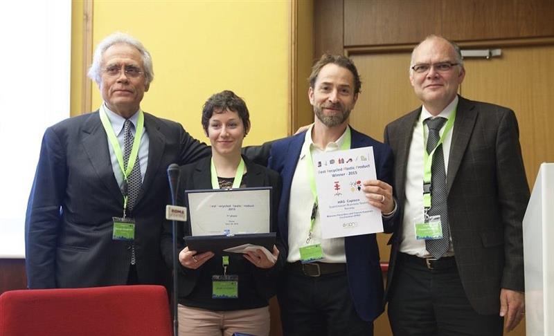 Laura Fouilland, Environmental advisor and Atle Thiis-Messel, Vice President Environment at Scandinavian Business Seating AS 